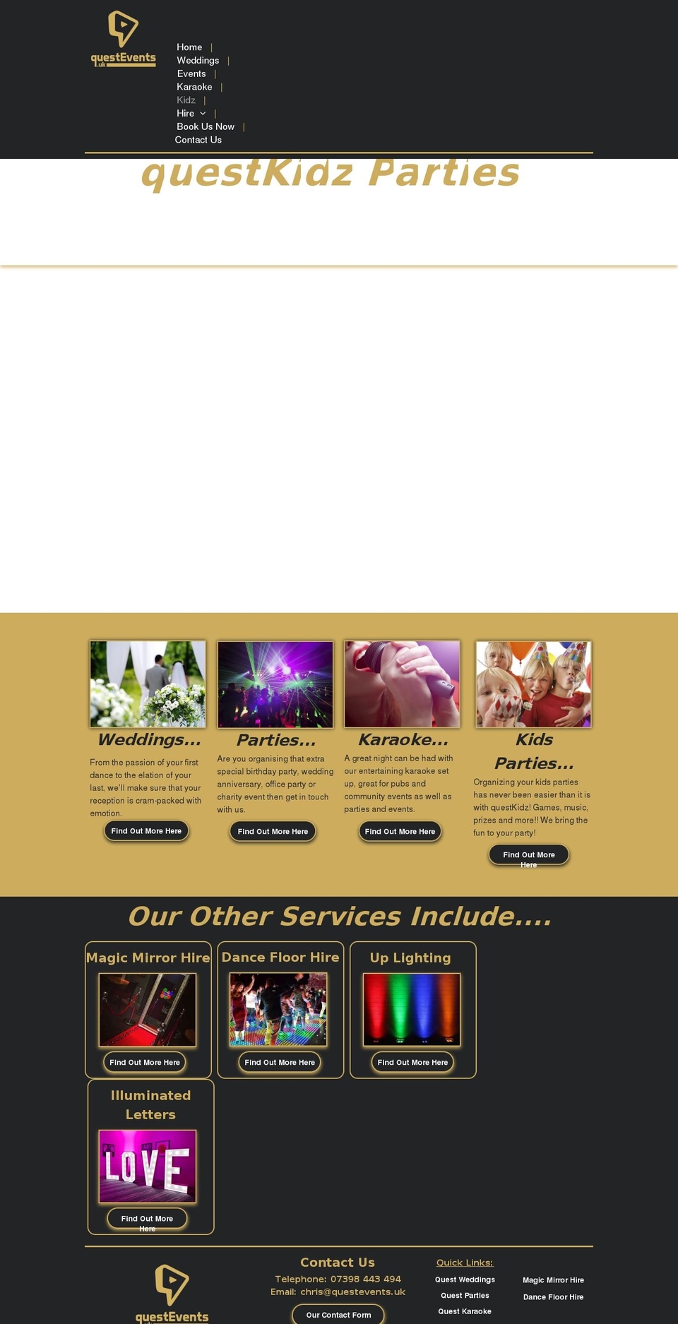 questkidz.com — Shopify storefront screenshot
