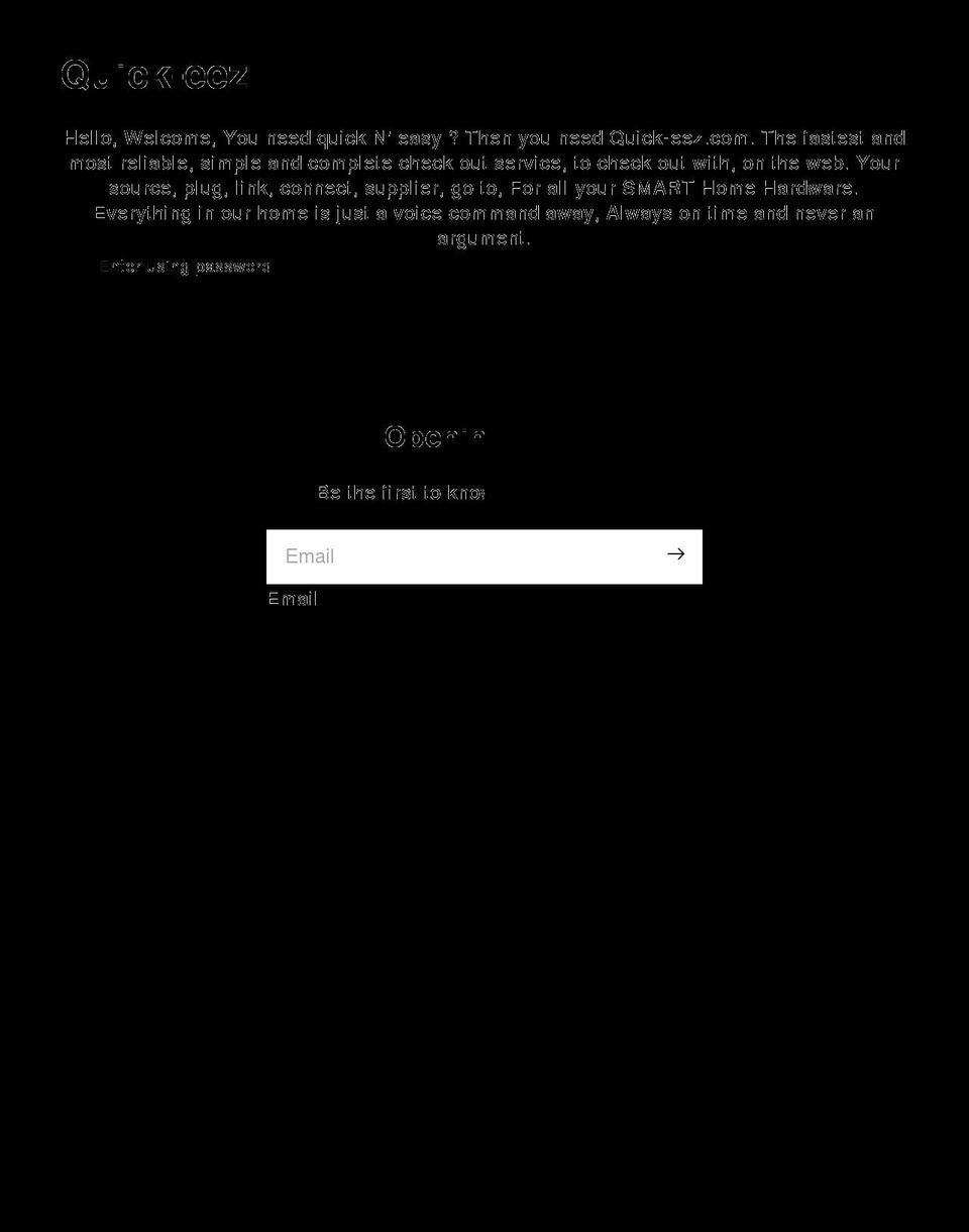 quick-eez.com shopify website screenshot