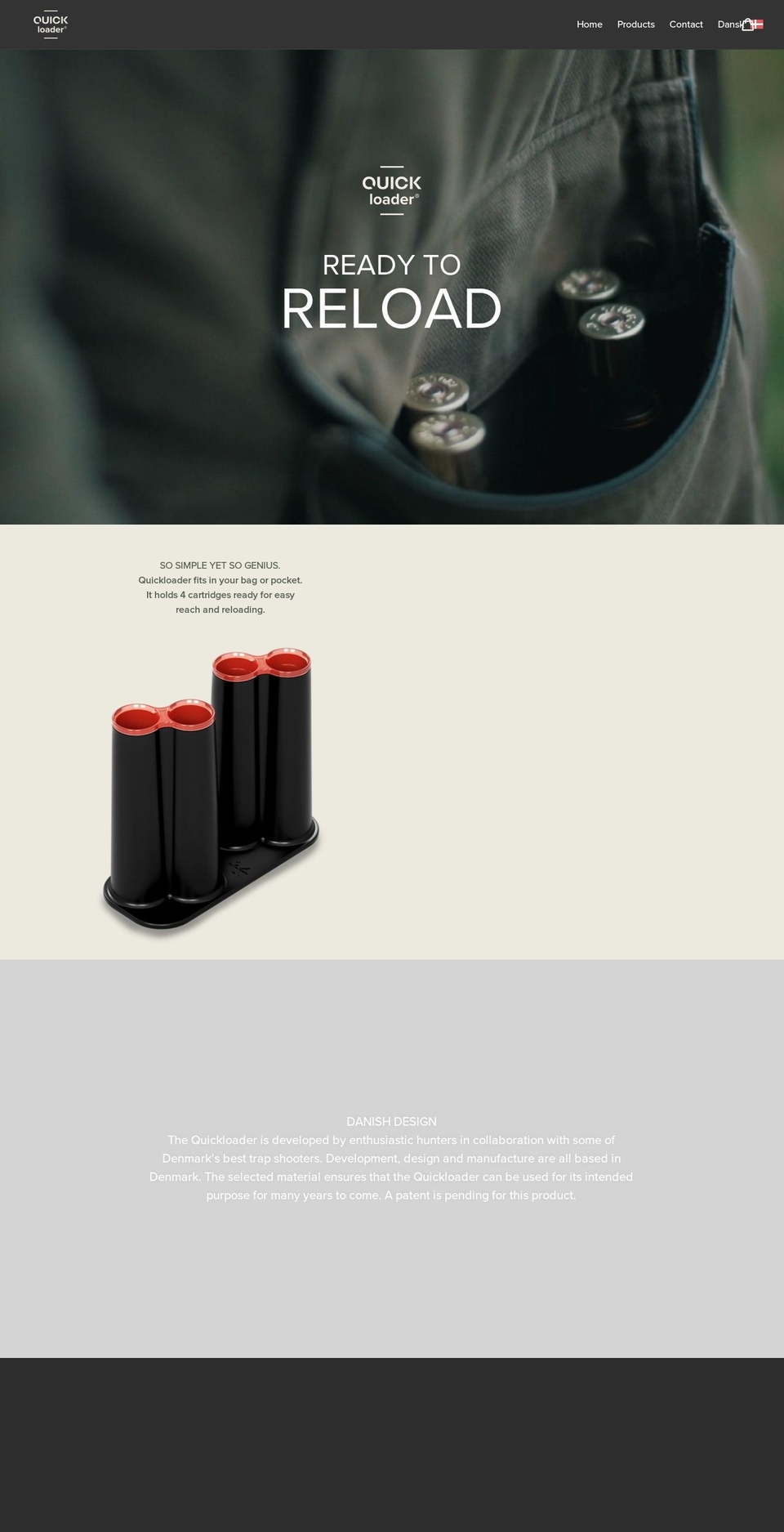 quick-loader.com shopify website screenshot