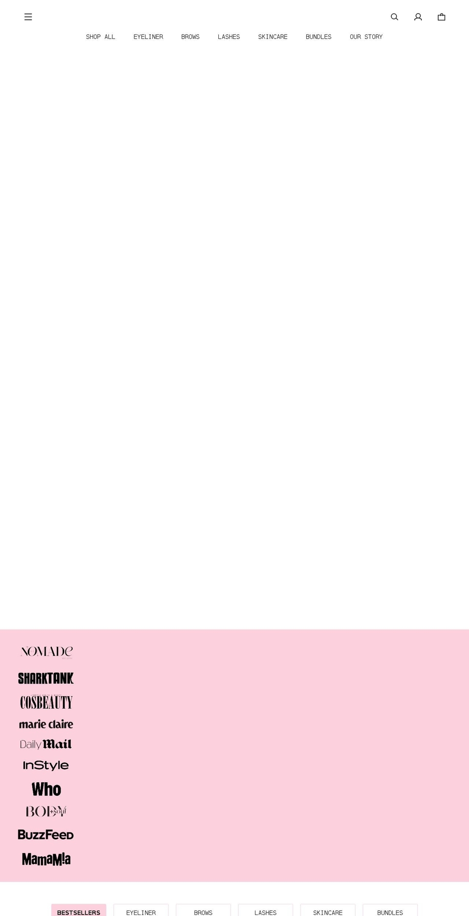 quickbeauty.com shopify website screenshot