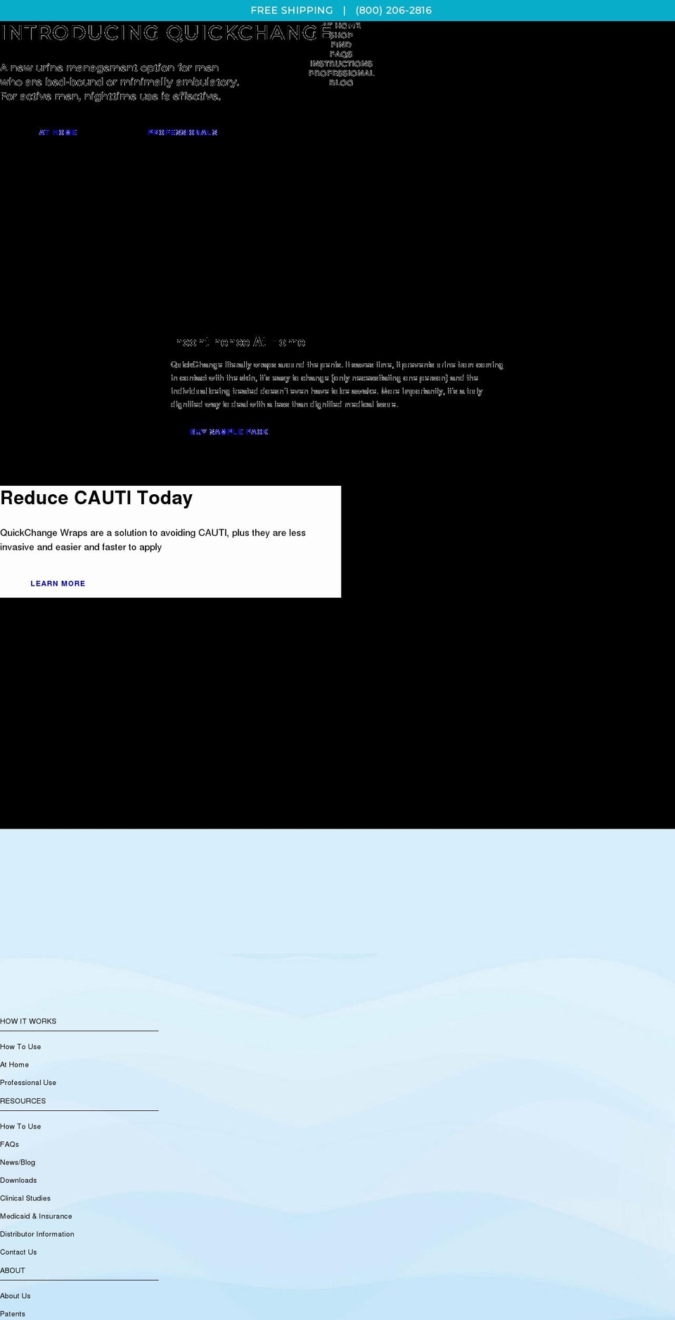 quickchange.com shopify website screenshot