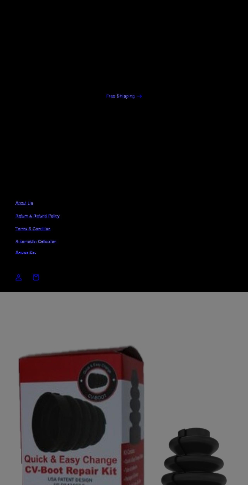 quickchangecvboot.com shopify website screenshot