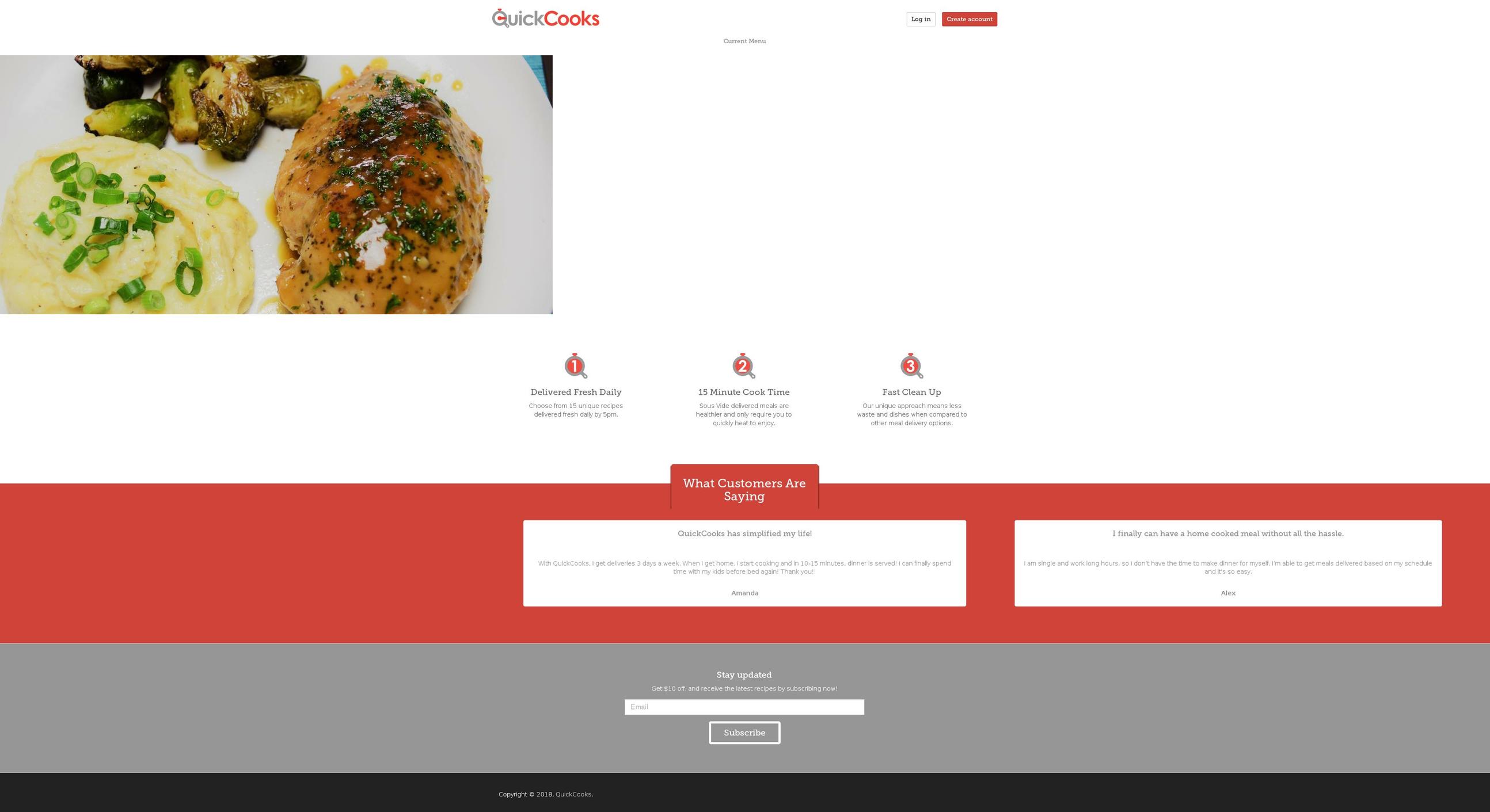 quickcooks.com — Shopify storefront screenshot