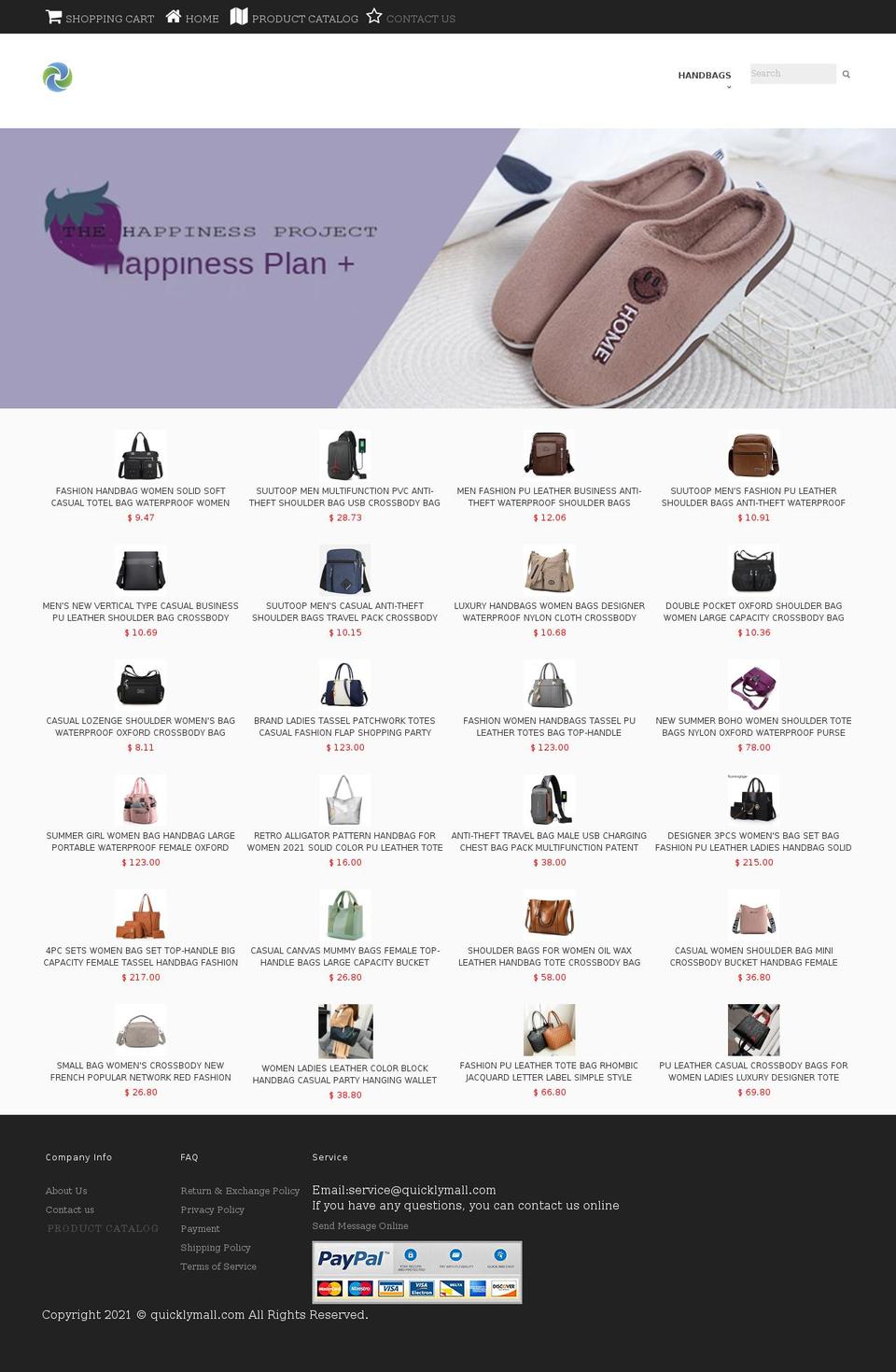quicklymall.com shopify website screenshot
