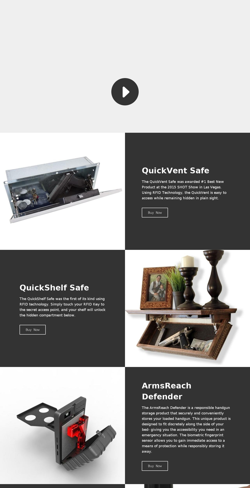 quicksafes.com shopify website screenshot