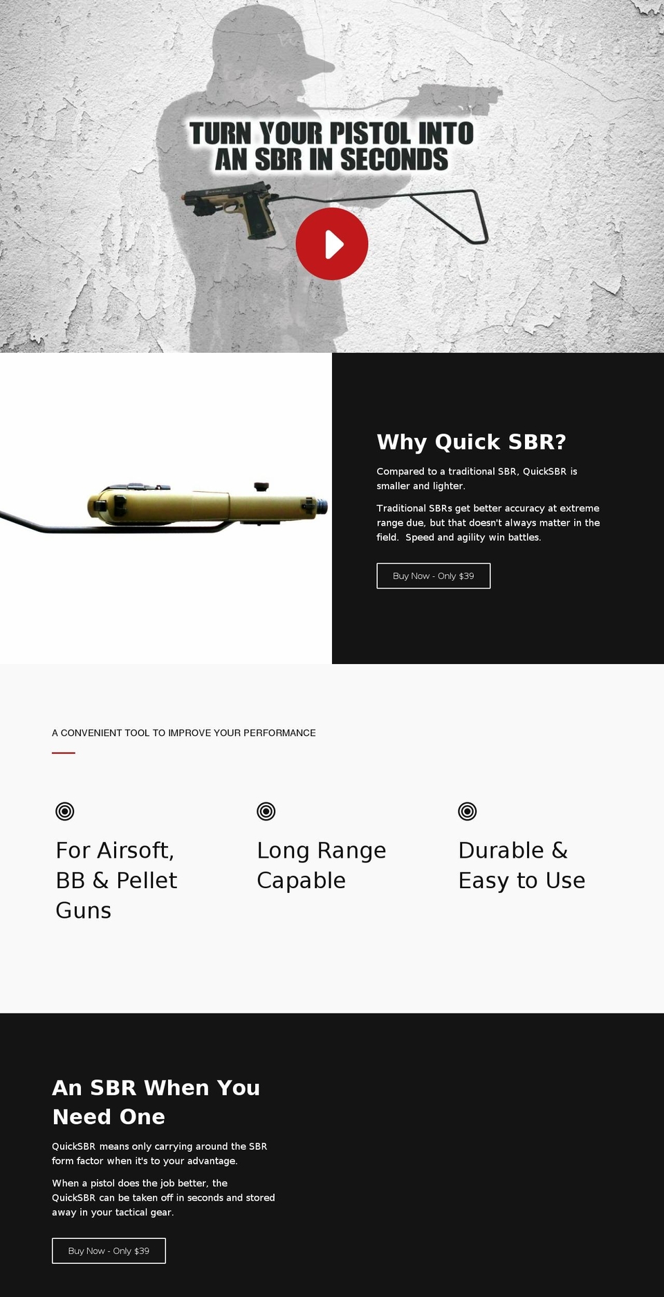 quicksbr.com — Shopify storefront screenshot