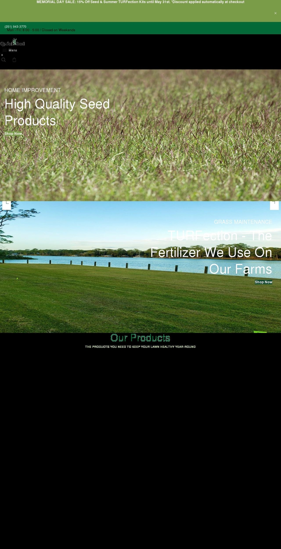 quicksod.com shopify website screenshot