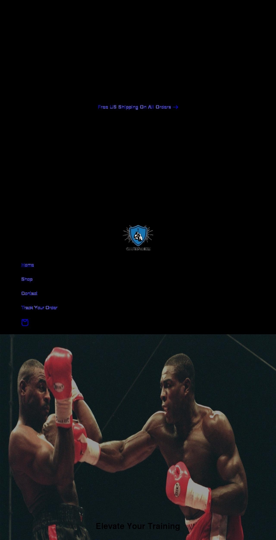 quickstrike.org shopify website screenshot