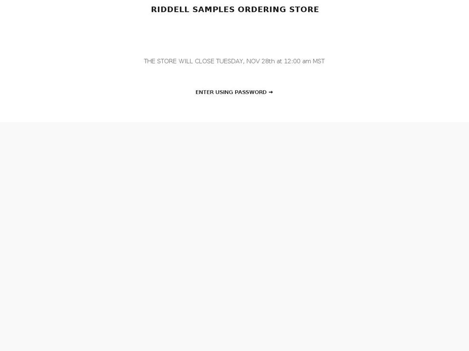 quickstrikesamples.com shopify website screenshot