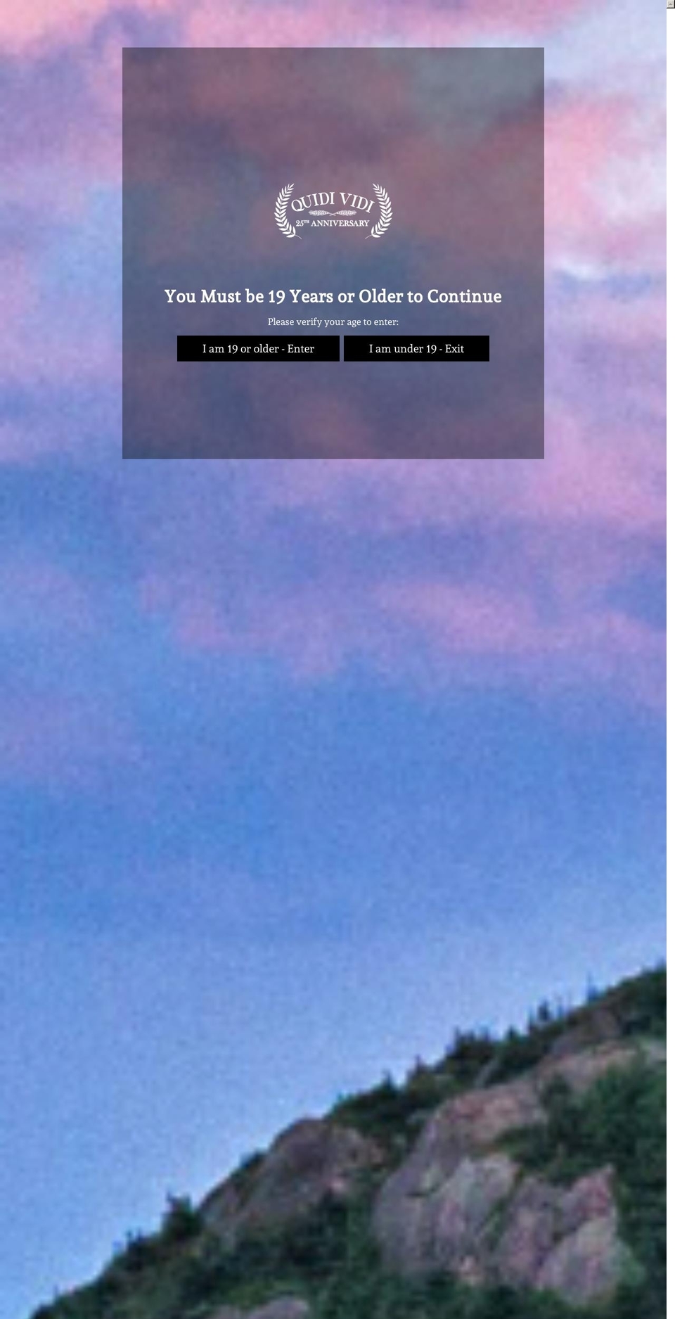 quidi-vidi-brewery.myshopify.com shopify website screenshot