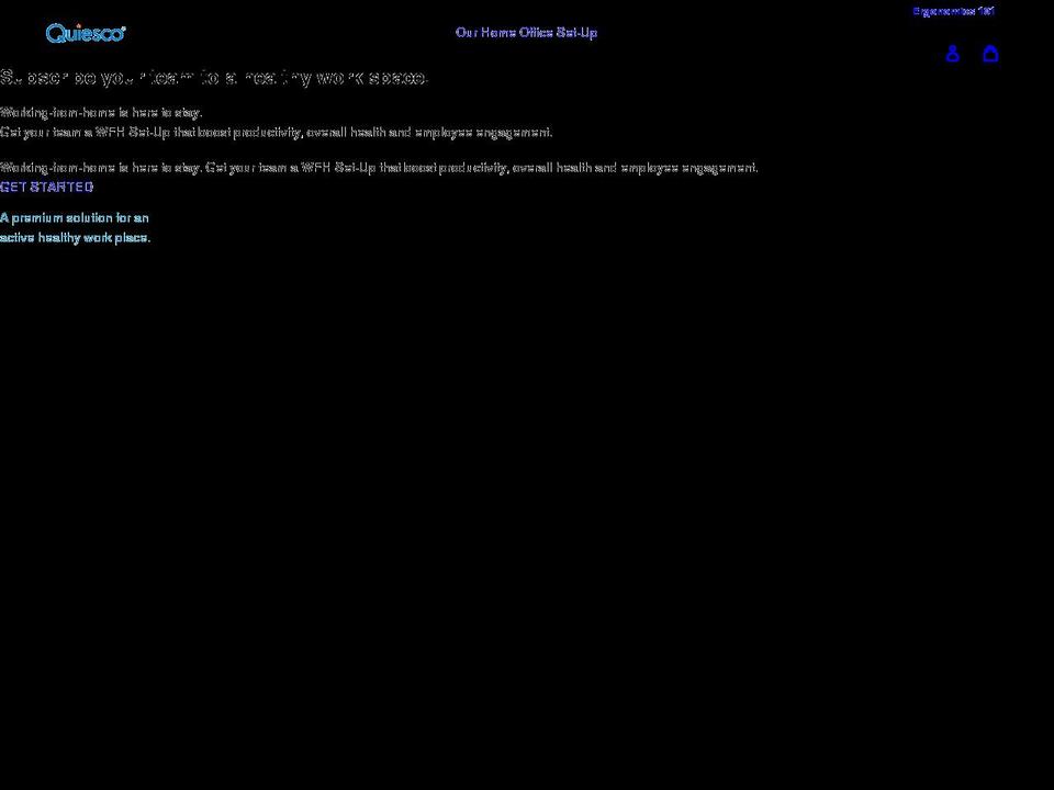 quiesco.com shopify website screenshot