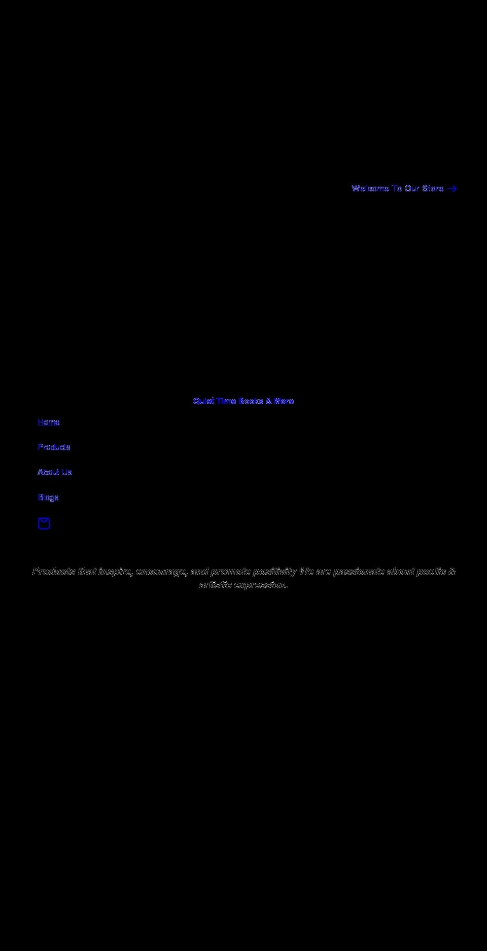quiettimebooks.net shopify website screenshot