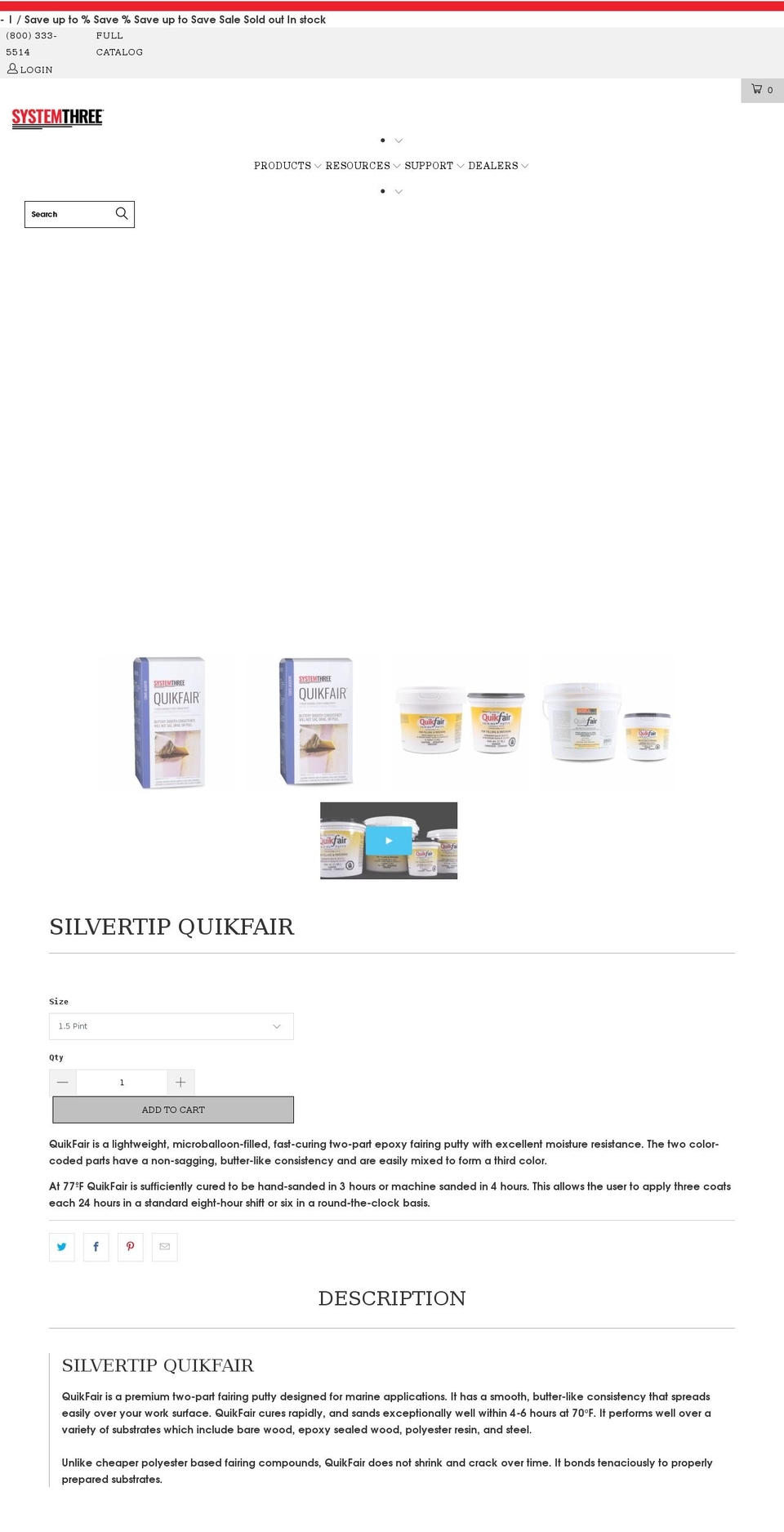 quikfair.com — Shopify storefront screenshot