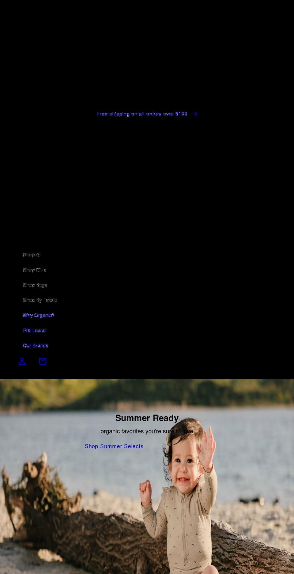 quincymae.com shopify website screenshot