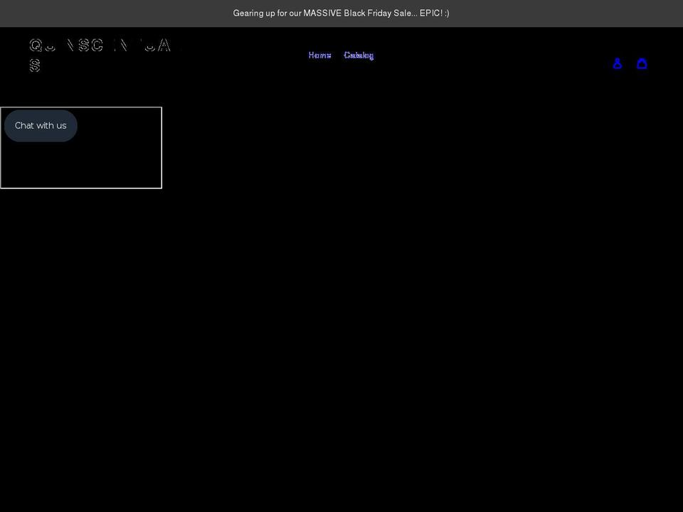quinscentuals.com shopify website screenshot
