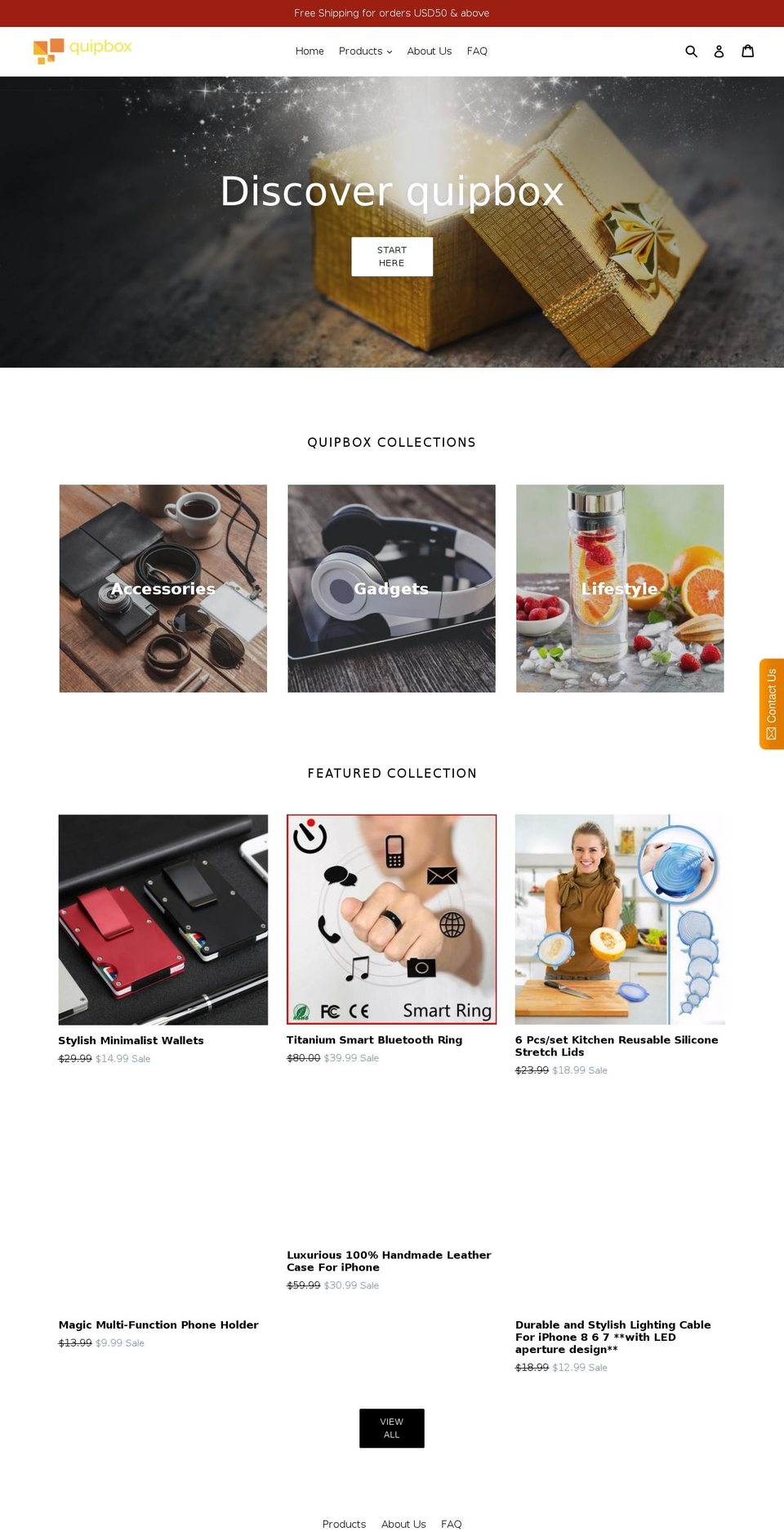 quipbox.com — Shopify storefront screenshot