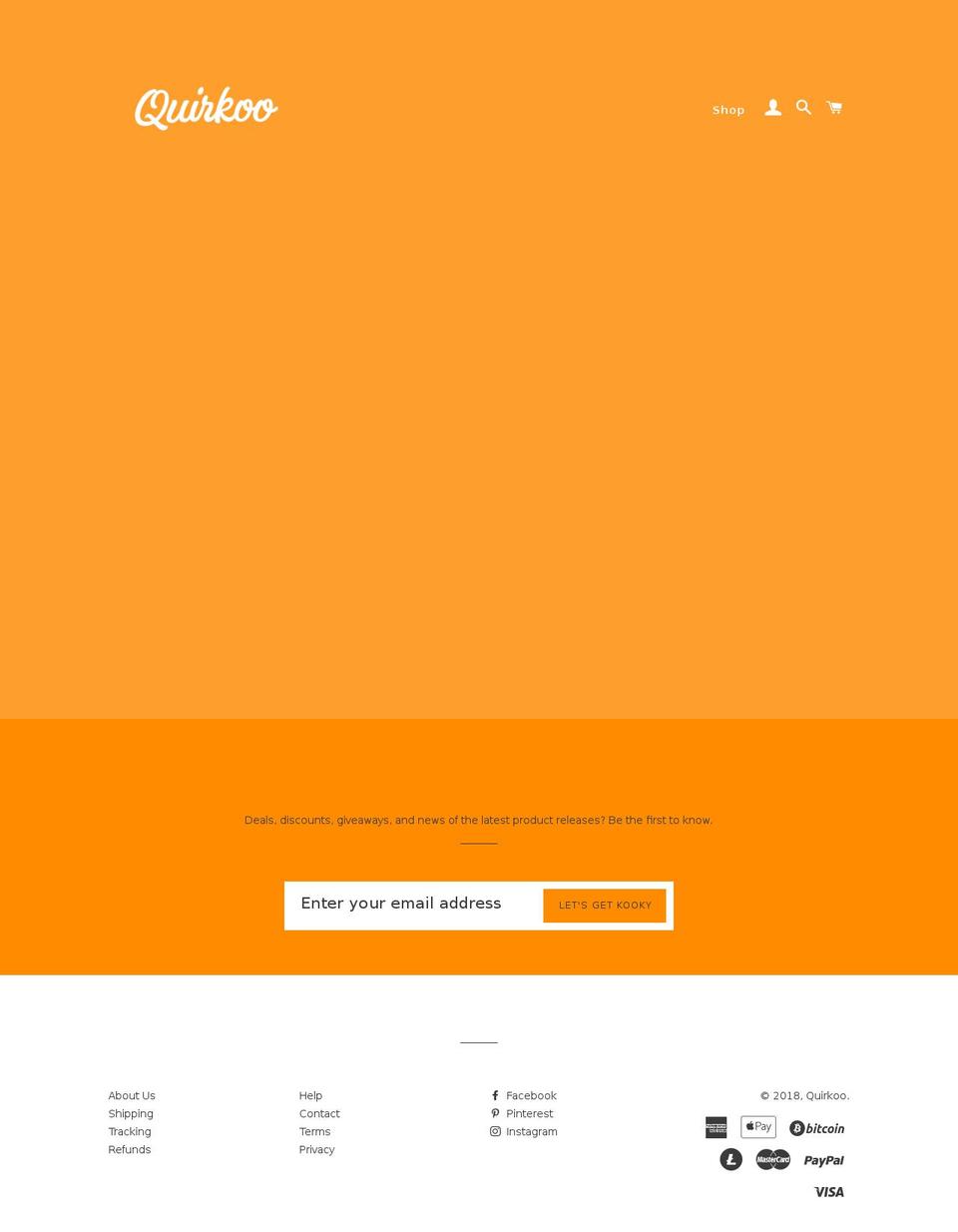 quirkoo.com — Shopify storefront screenshot