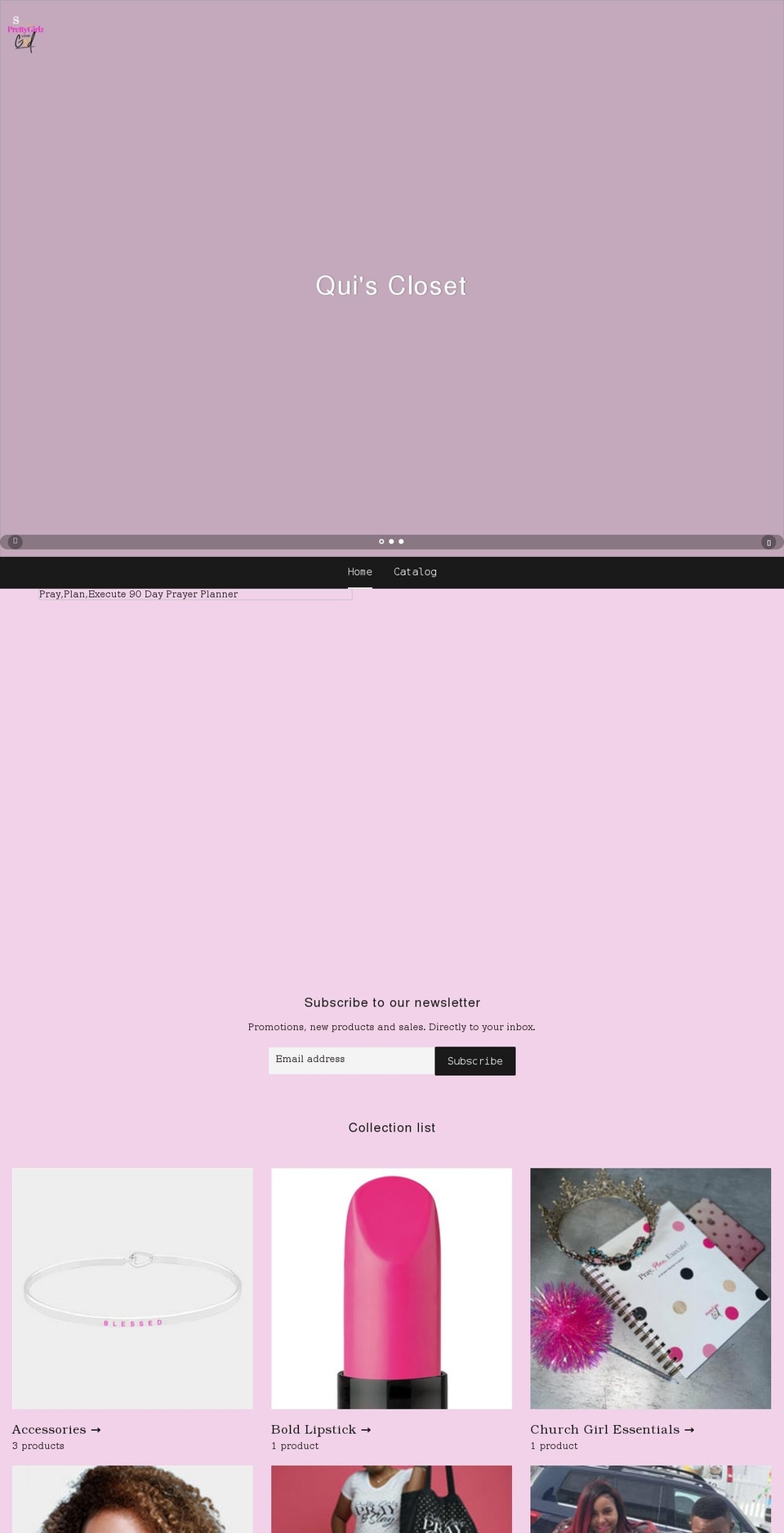 quis-closet.myshopify.com shopify website screenshot
