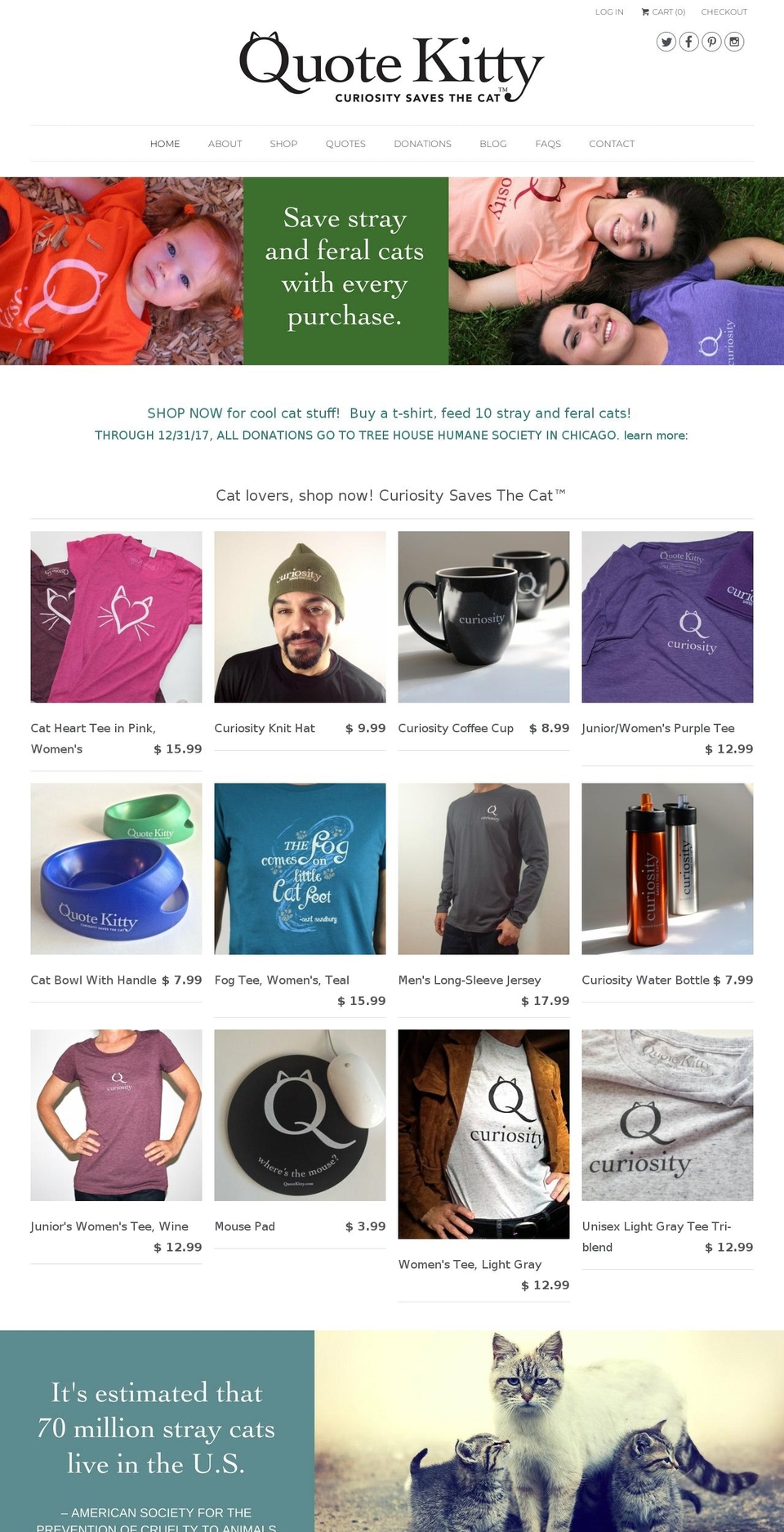 quotekitty.com shopify website screenshot