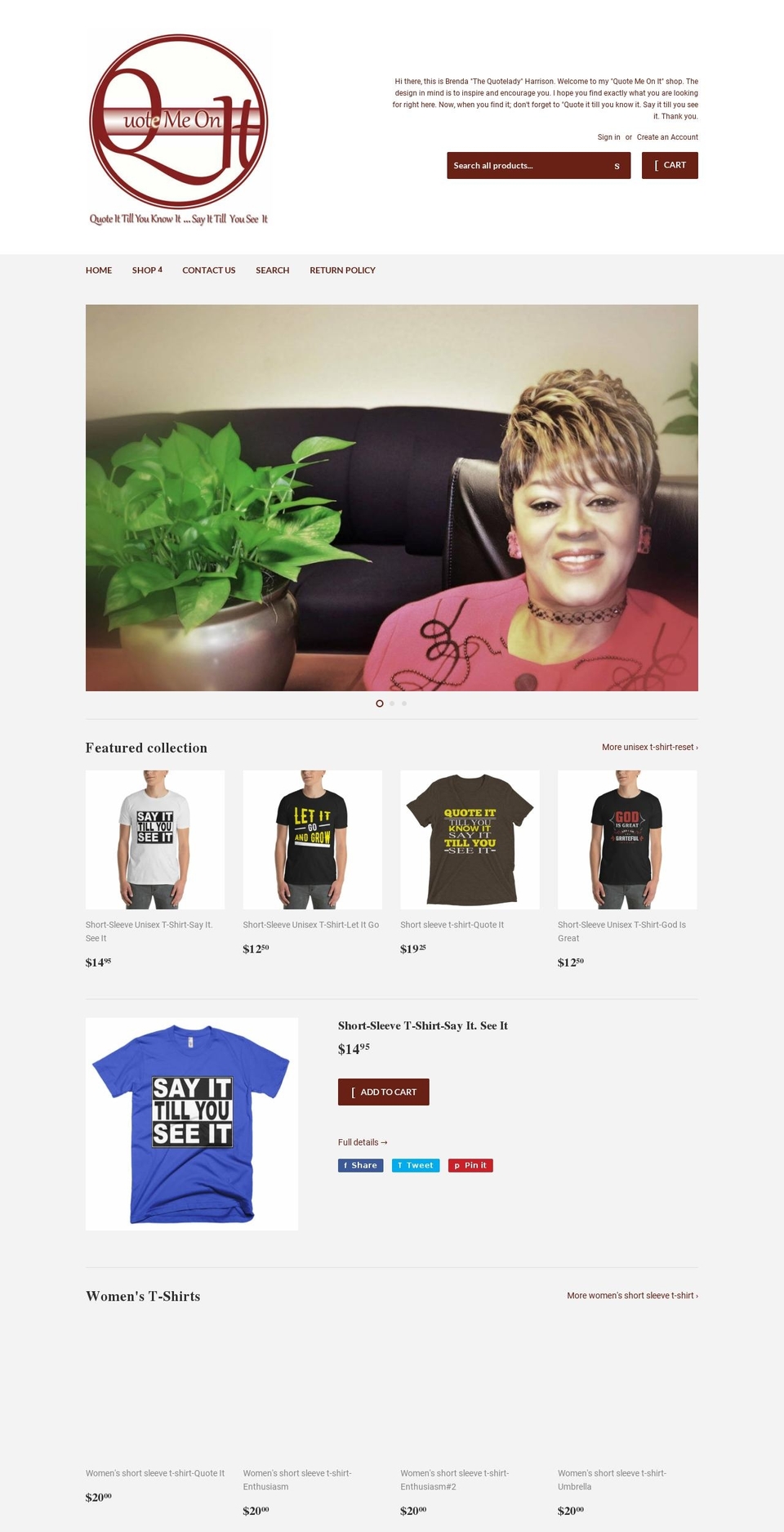 quotemeonit.net shopify website screenshot