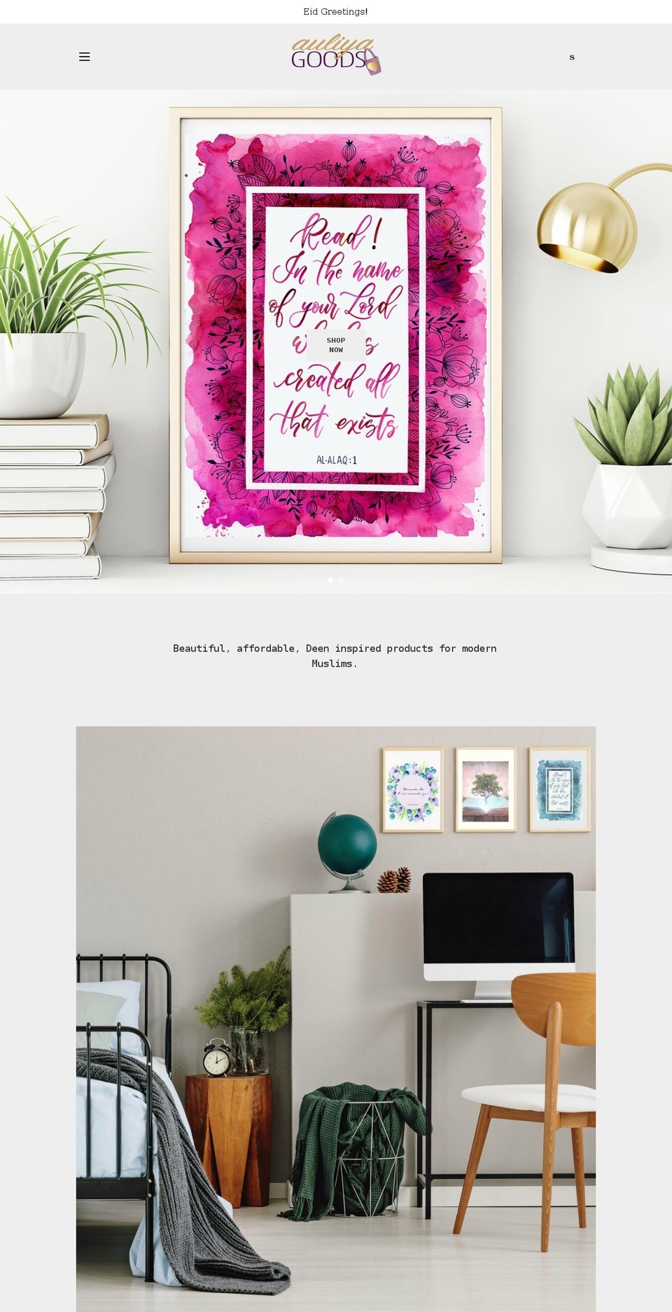 quranjournals.com — Shopify storefront screenshot