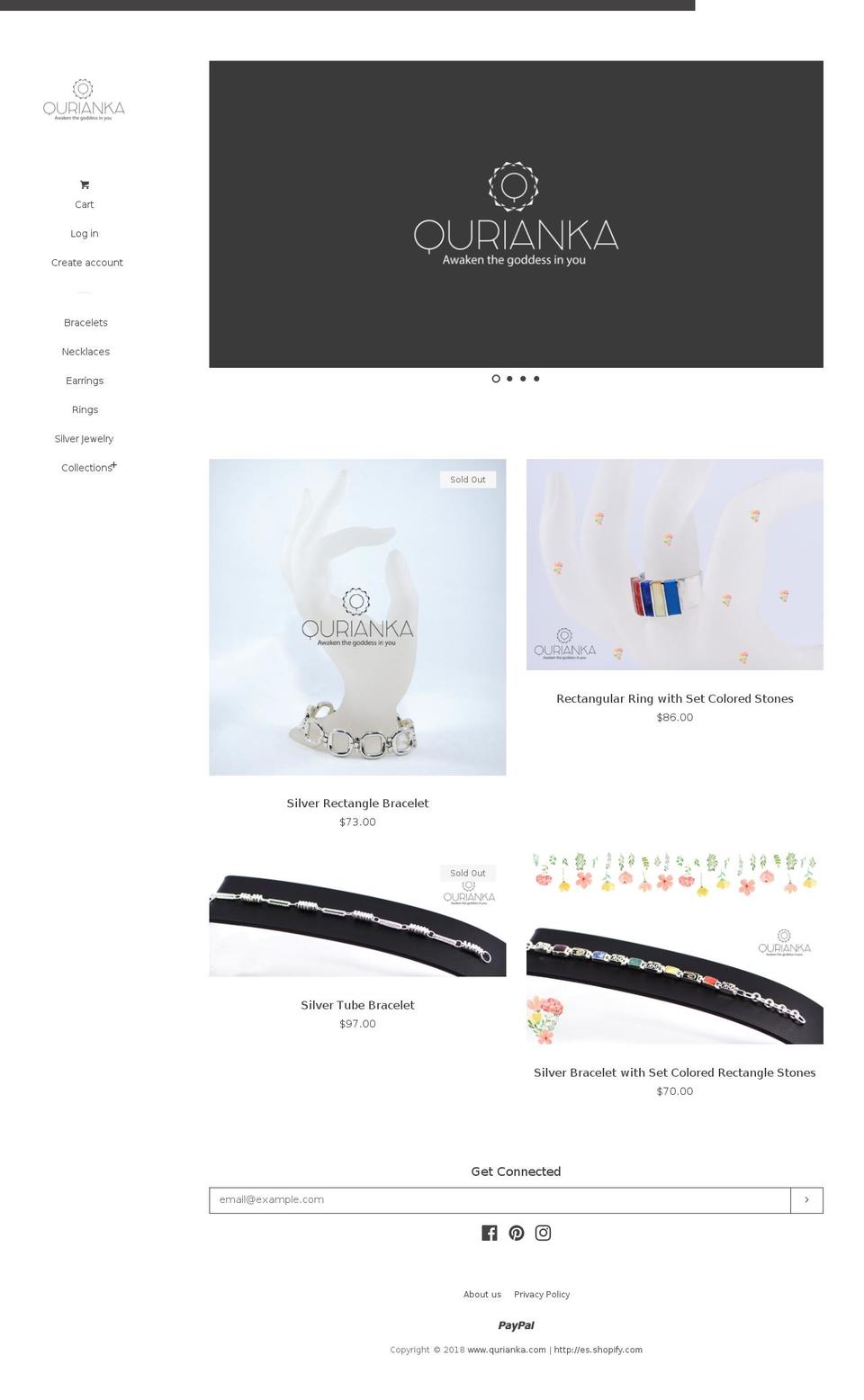 qurianka.com — Shopify storefront screenshot