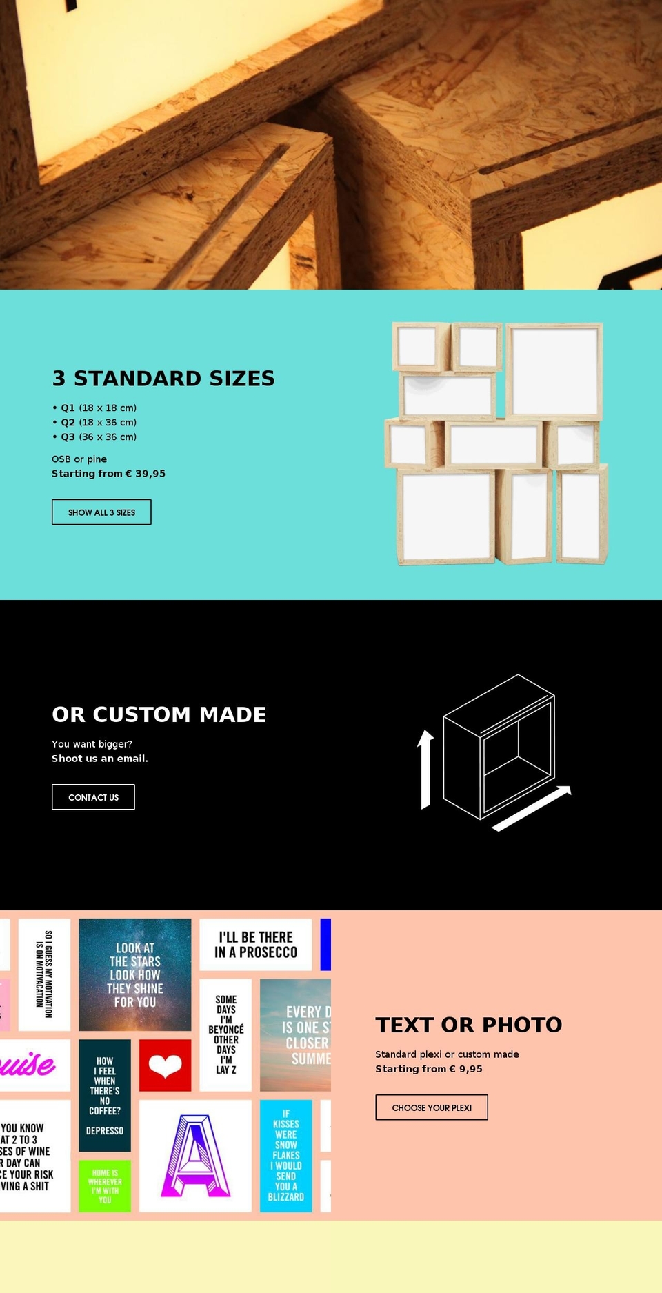 quubo.com — Shopify storefront screenshot