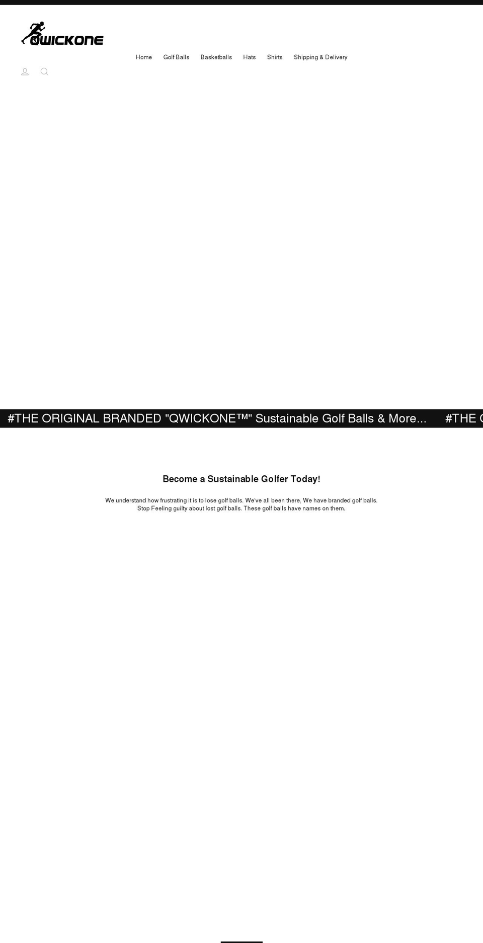 qwickone.com shopify website screenshot
