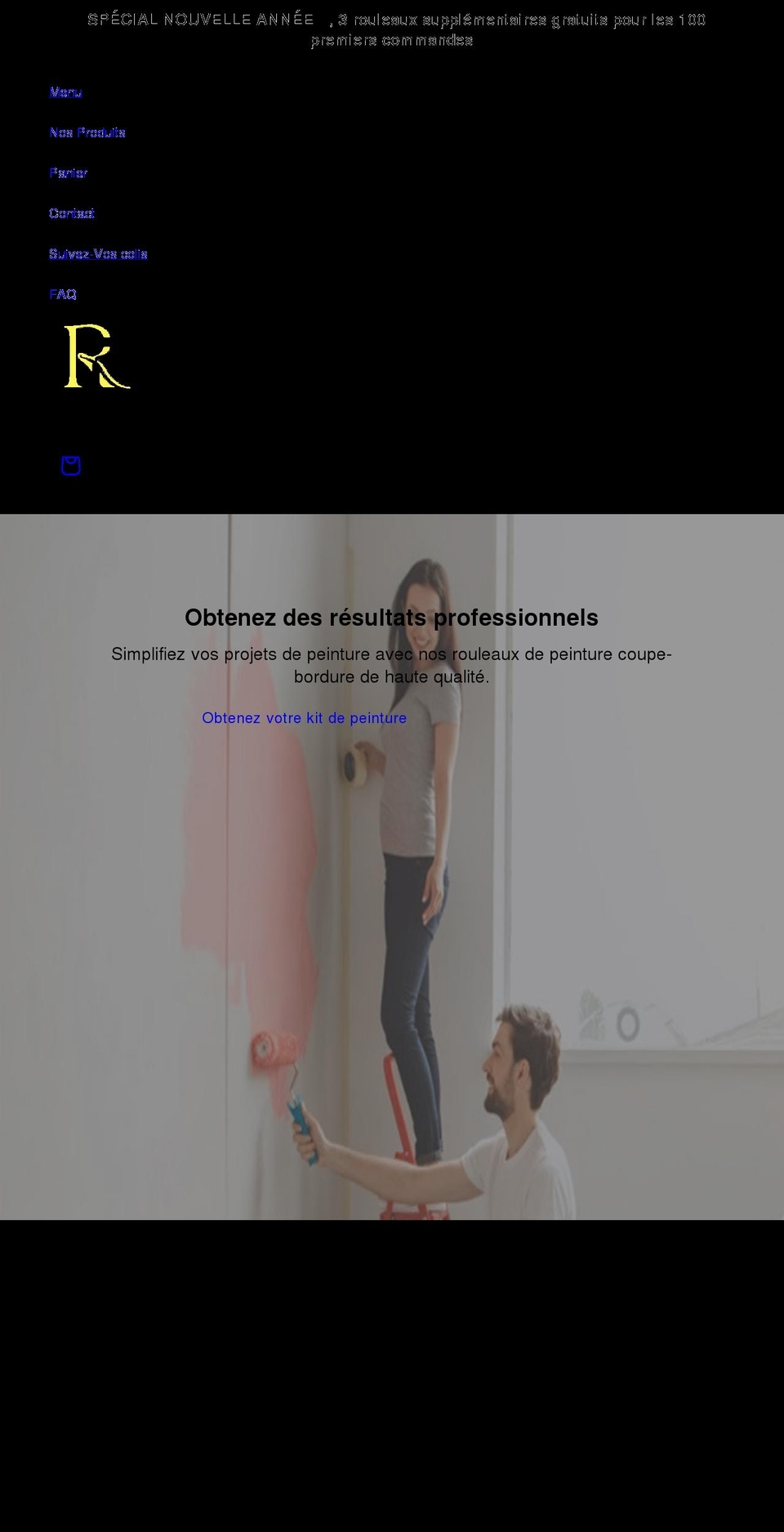 r-luxury.com shopify website screenshot