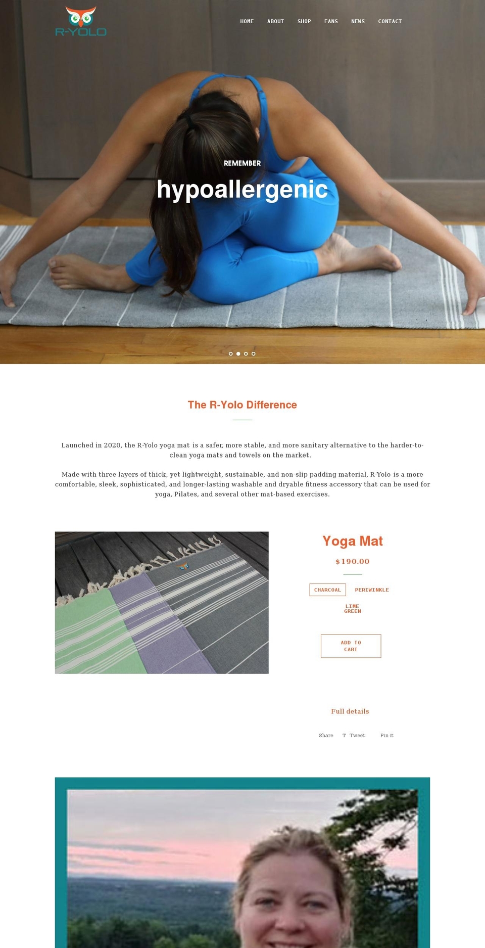 r-yolo.com shopify website screenshot