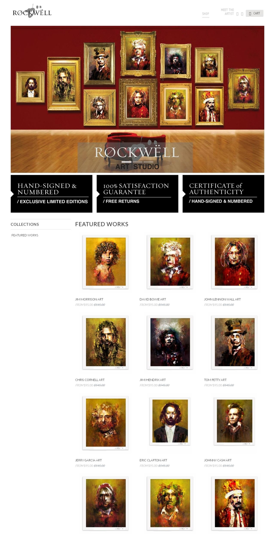 r0ckwell.com — Shopify storefront screenshot