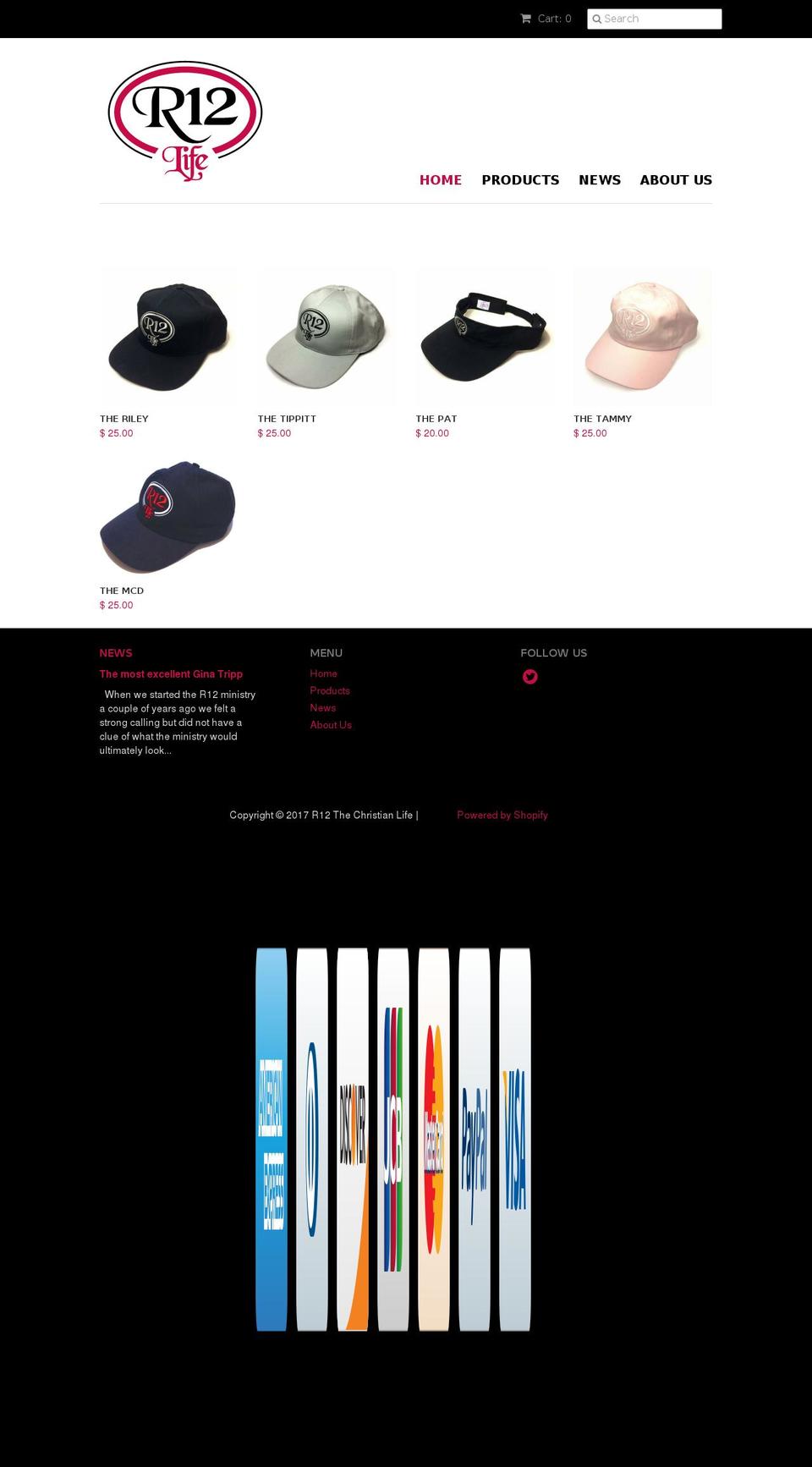 r12life.com shopify website screenshot