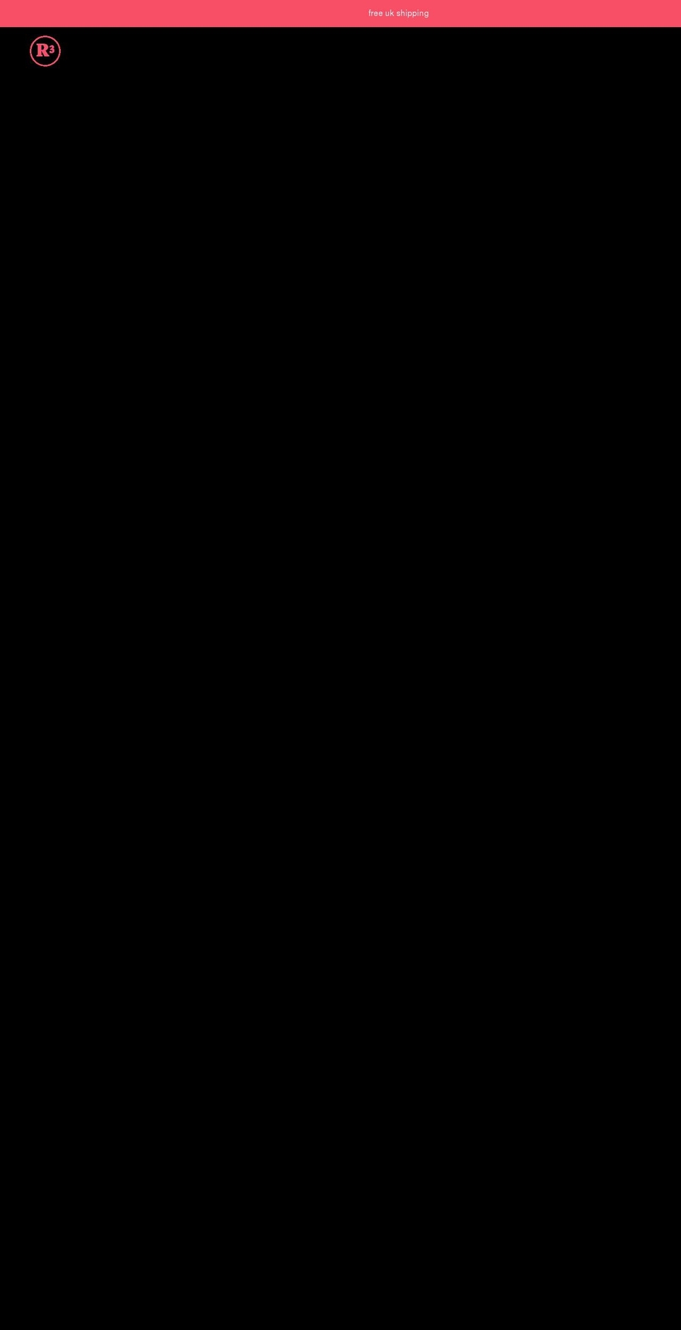 r3spirits.co.uk shopify website screenshot