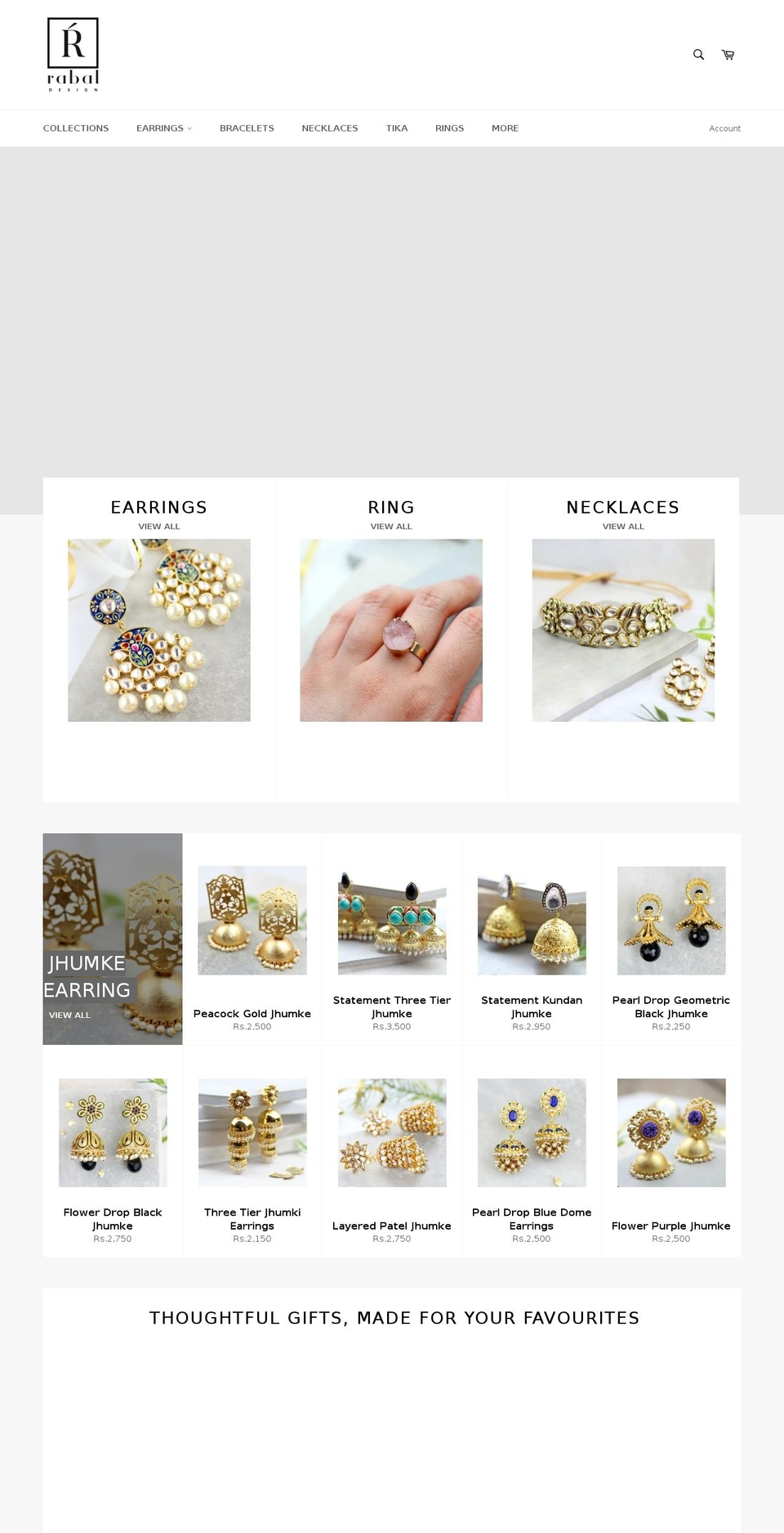 rabalstore.com — Shopify storefront screenshot