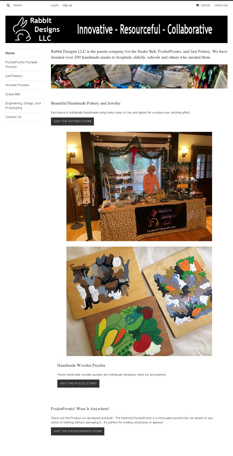 rabbitdesigns-llc.com — Shopify storefront screenshot