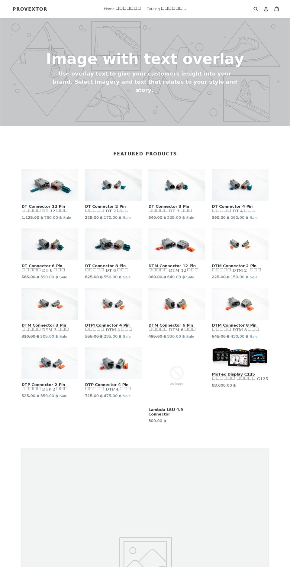 racevextor.com — Shopify storefront screenshot