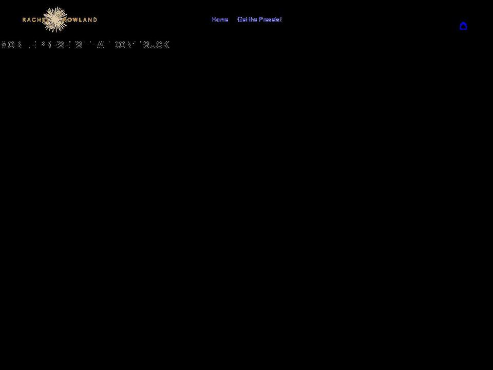 rachelrowland.shop shopify website screenshot