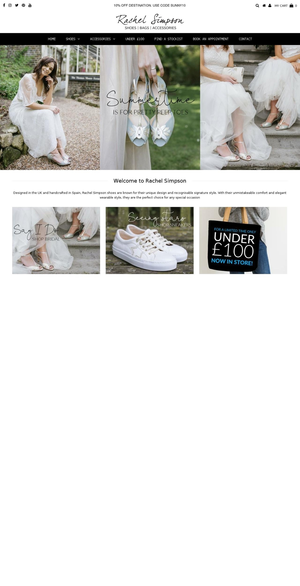 rachelsimpsonshoes.co.uk shopify website screenshot