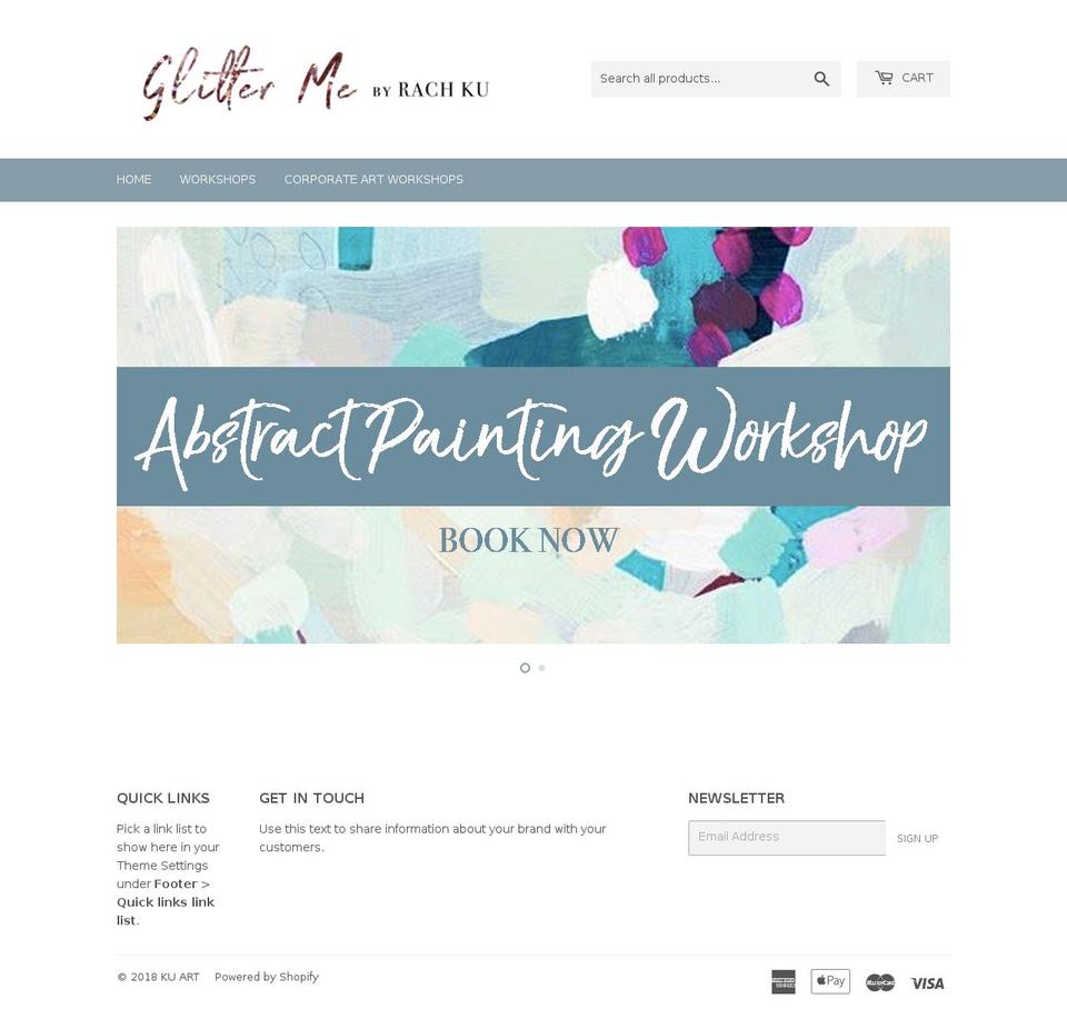 rachku.com — Shopify storefront screenshot