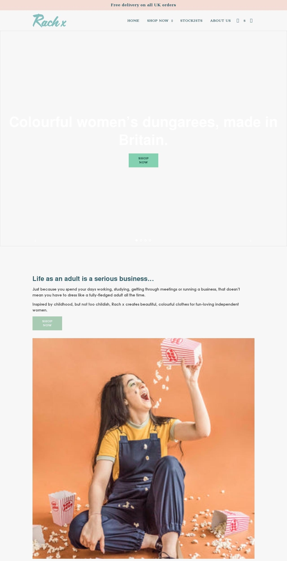 rachx.com shopify website screenshot