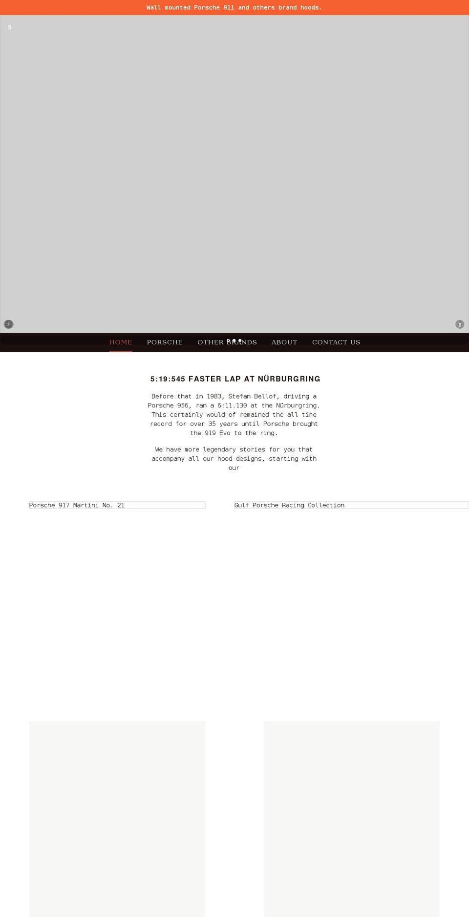 racingnostalgia.com shopify website screenshot