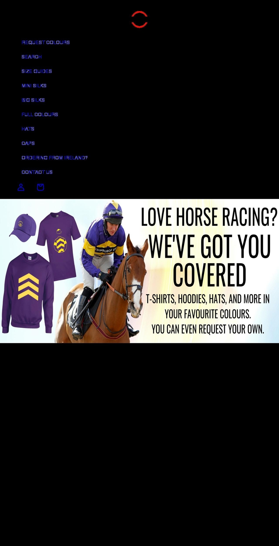 racingts.com shopify website screenshot