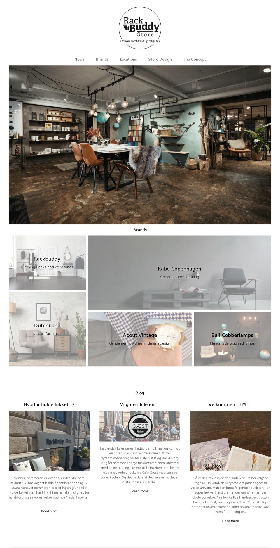 rackbuddystore.com — Shopify storefront screenshot