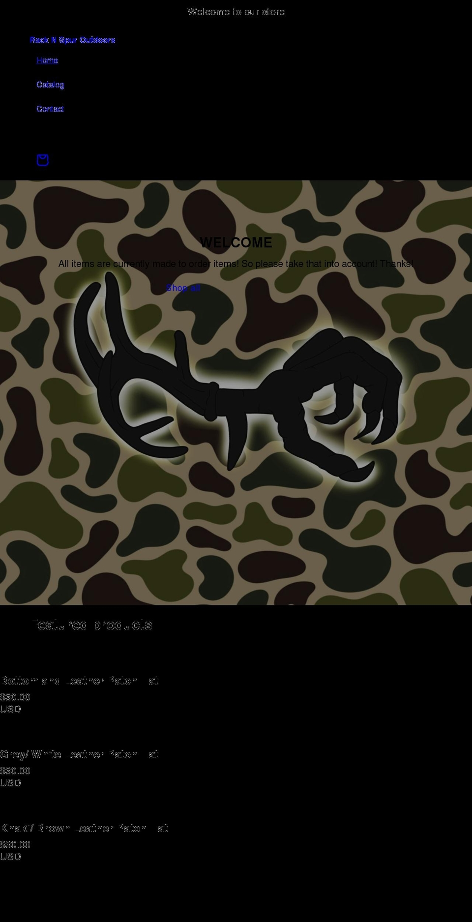racknspur.com shopify website screenshot
