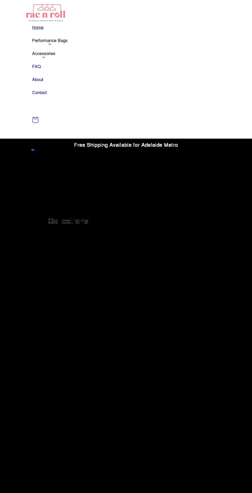 racnroll.com.au shopify website screenshot