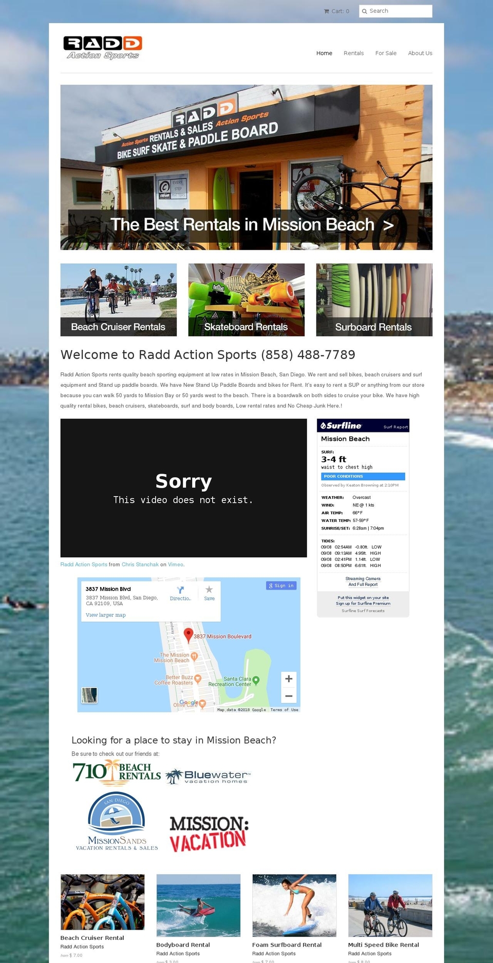 raddactionsports.com shopify website screenshot