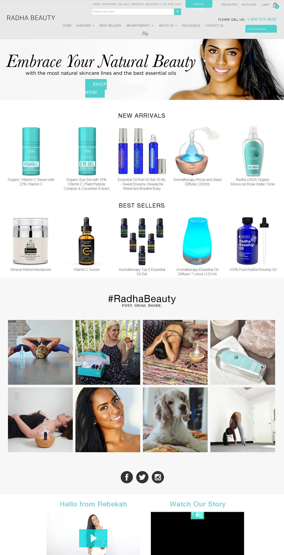 Copy of Update .. + YOTPO Shopify theme site example radhabeautyproducts.com