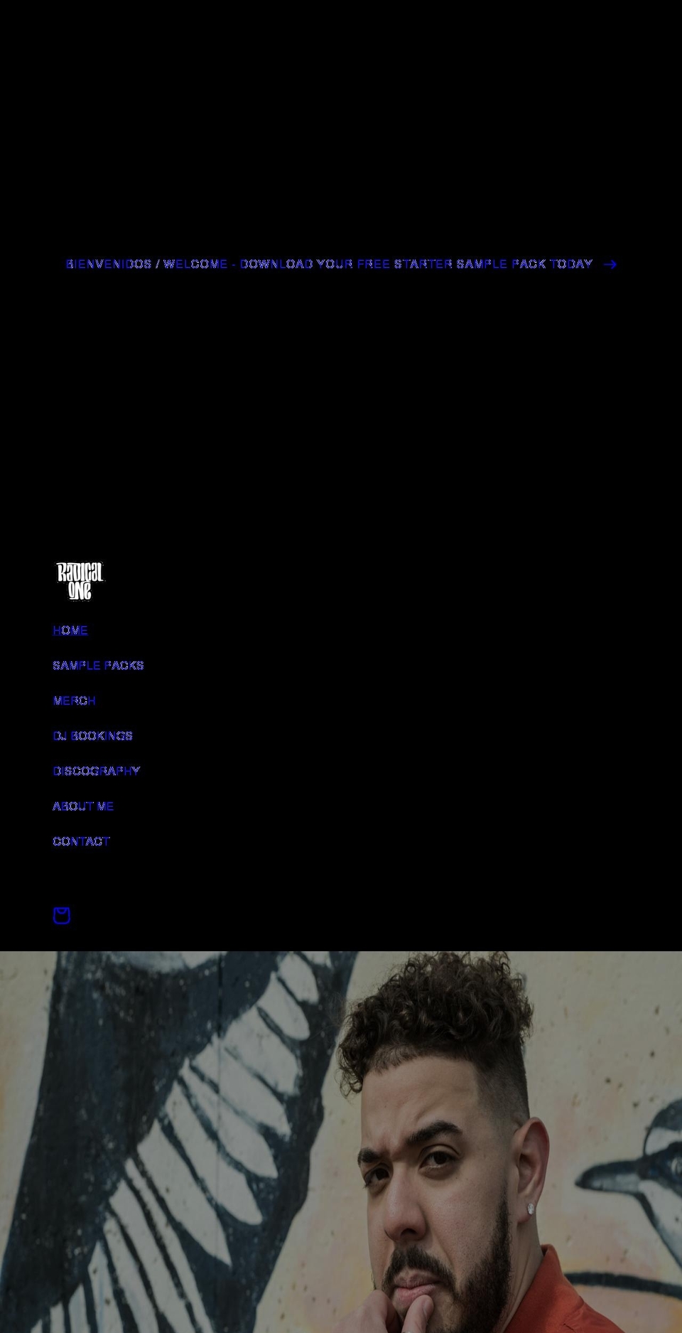 radicalone.net shopify website screenshot
