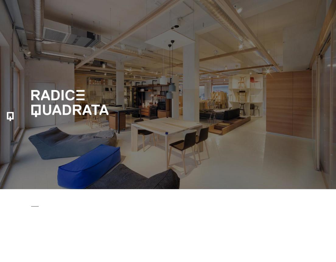 radice-quadrata.it shopify website screenshot