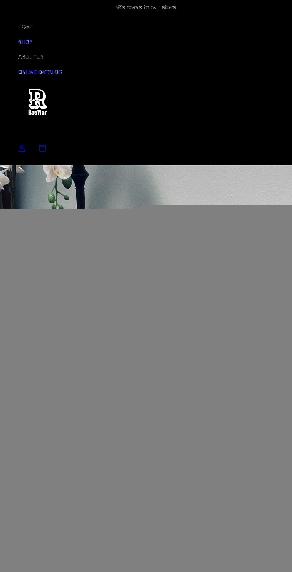 raemarcollections.com shopify website screenshot